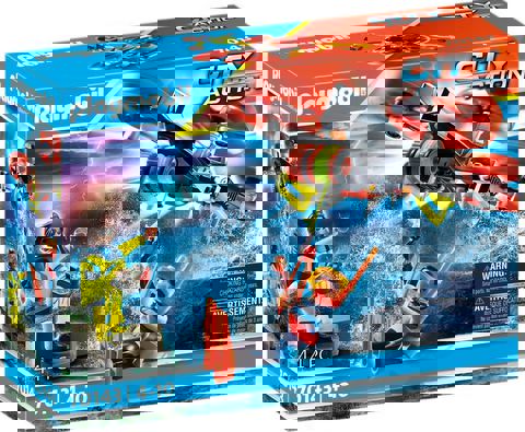 Playmobil City Action Επιχείρηση Διάσωσης Δύτη Με Drone  / Playmobil   